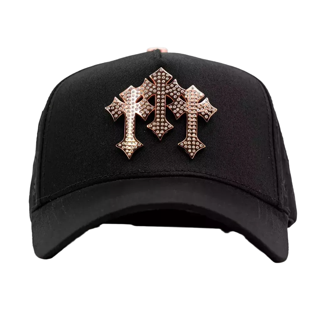 Gorra Barbas Hats Chrome Rose Gold